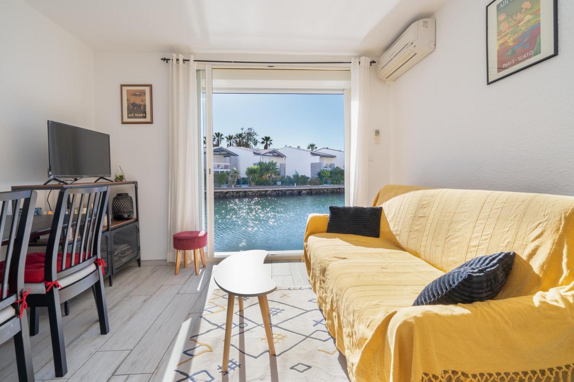 L'Echappee Marine - Classe 2 Etoiles Parking Prive Agde Buitenkant foto